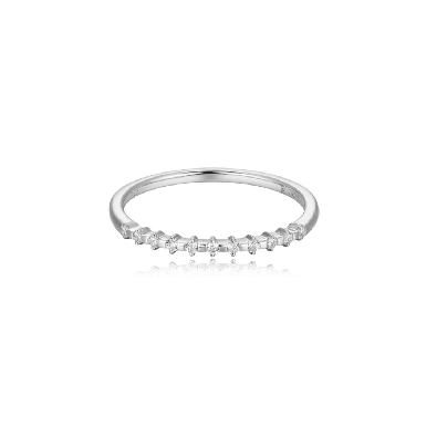 M. By Monte Luna
Half Eternity Stackable Ring
Lab Created Diamond...