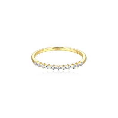 M. By Monte Luna
Half Eternity Stackable Ring
Lab Created Diamond...