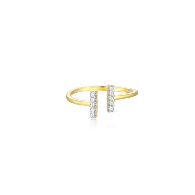 M. By Monte Luna
Stick Ring
Lab Created Diamonds .1ctw
Yellow Go...
