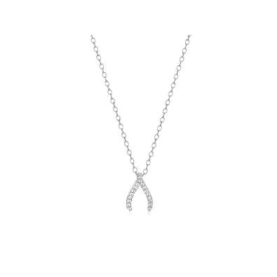 M. By Monte Luna
  Wishbone   Necklace
Lab Created Diamonds - .05...