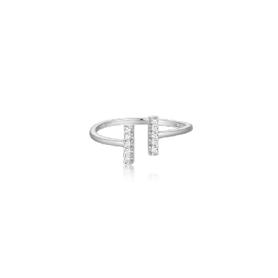 M. By Monte Luna
Stick Ring
Lab Created Diamonds .1ctw
Rhodium P...