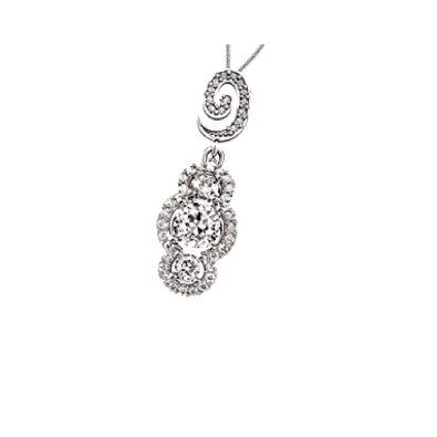 Diamond Pendant with Canadian Centre 0.50ctw
14KT White Gold

Ce...