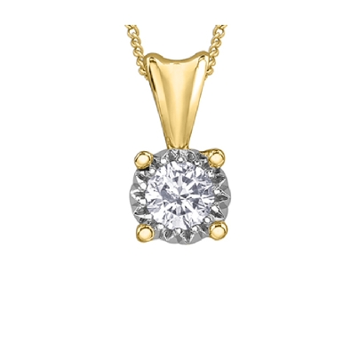 Illuminaire Diamond Pendant 0.07ctw
10KT YG  