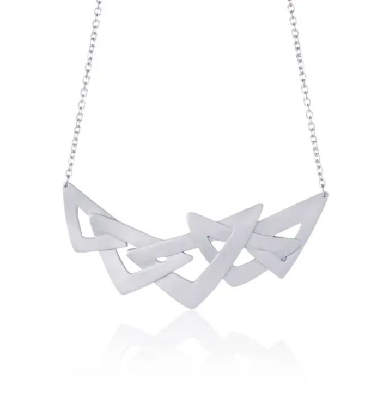 Pewter Illusion Pendant 16    