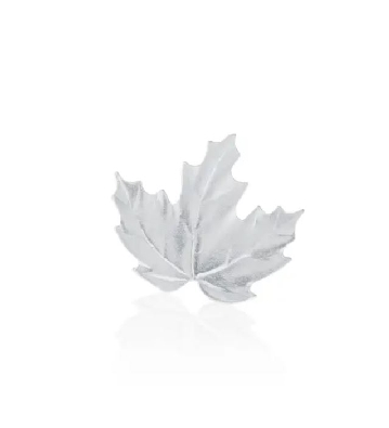 Pewter Maple Leaf Lapel Pin  
