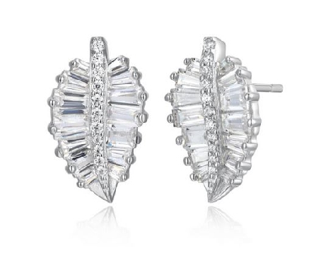 Reign Diamondlite CZ
Leaf Earrings
Silver/Rhodium Plating w/CZ
1...