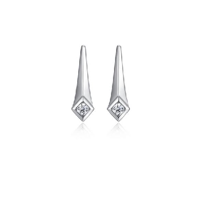 Reign Diamondlite CZ
Kite Earrings w/CZ
Sterling Silver/Rhodium  