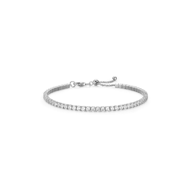 Reign 
Diamondlite CZ
Tennis Bracelet
Silver/Rhodium Plated
2.5...
