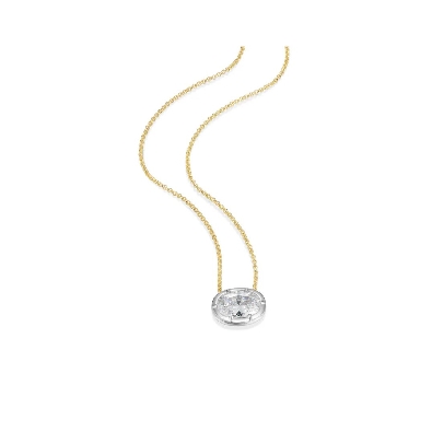 Reign 
Diamondlite CZ
12x8 mm Oval Necklace
CZ/Rhodium/Gold Plat...