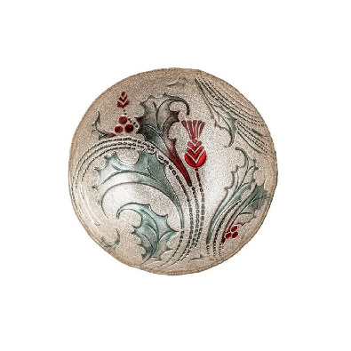 Joyful Traditions 
Glass Bowl
Holly & Berries
6    