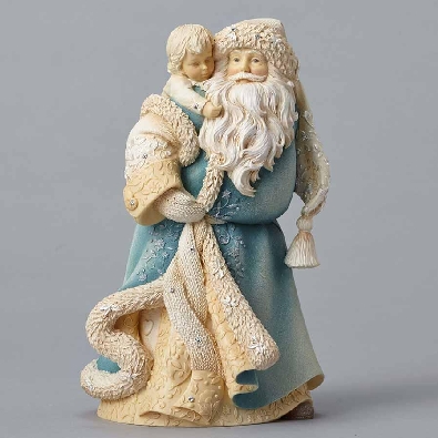 Santa with Child  - Foundations Figurine



  