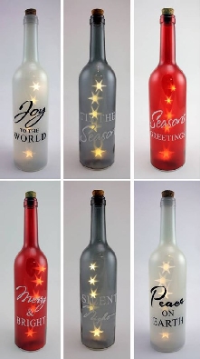 Bottles with LED Lights and Timers- 6 Hrs on 18 Hrs off. 
Choose o...