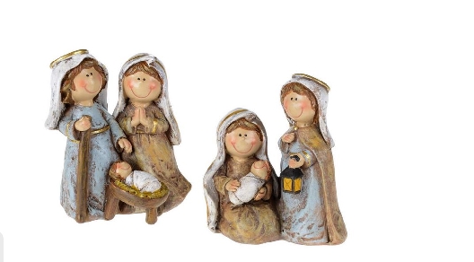 3   Holy Family in Pastel - Choose from 2 Styles  