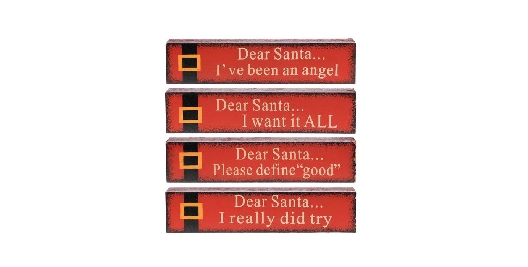 Santa Signs - Choose From 4 Styles  