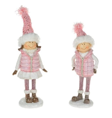 Pink Winter Girl - Choose from 2 Styles  