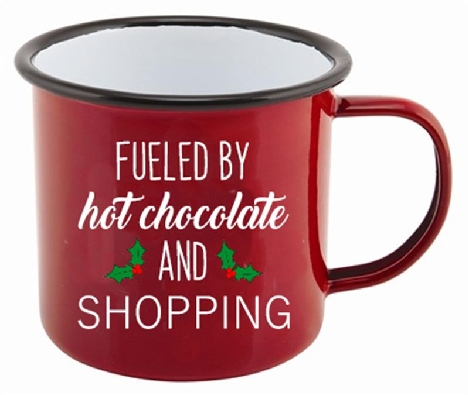 Fueled By Hot Chocolate And Shopping  