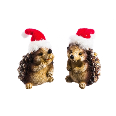 Miniature Hedgehogs Santas  - Choose from 2 styles! 

These are j...