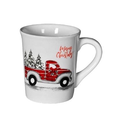 Red Truck   Merry Christmas   Mug  