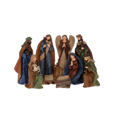 Nativity Set (9 Pieces)

Imperfect - sold as is $99.00  