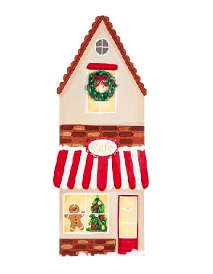 Gingerbread Cafe
Wooden Porch Leaner
w/ LED Lights
42  

A gin...