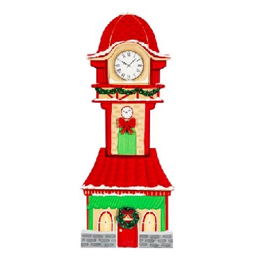 Christmas Bell Tower
Wooden Porch Leaner 
w/ LED Lights
42    