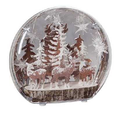 Shatterproof LED Disc with Deer Scene

 A snowy night with a star...