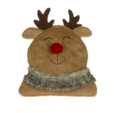Reindeer Head Pillow
18    