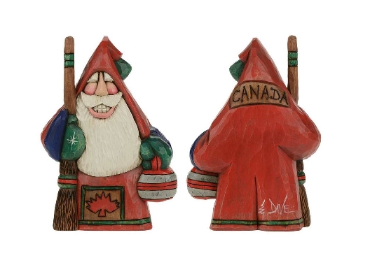Christmas Tradition Ornament
Canadian Curler Santa 
6    