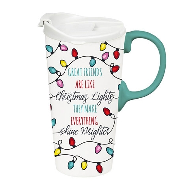 Ceramic Perfect Travel Mug
Great Friends
17oz.  
