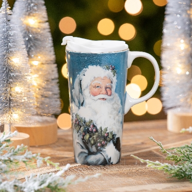 Ceramic Perfect Travel Mug
Santa
17oz.  