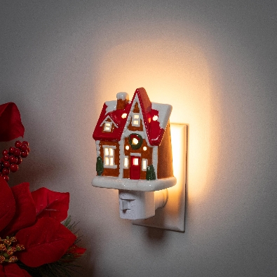Ceramic Christmas House
Nightlight  