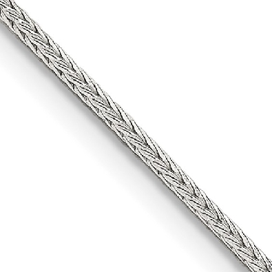 Diamond-Cut Round Franco Chain  22 Inch with 4 Inch Extension
Ster...