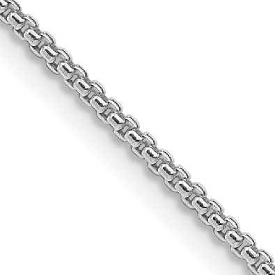 Sterling Silver 
2mm Round Box Chain  
22    