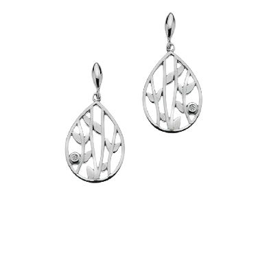 Diamond Vine Earrings by White Ice of London

These intricately d...
