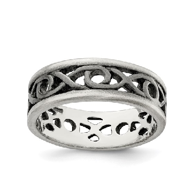 Sterling Silver
X&O Design Ring
Anti Tarnish Coating
Size 10.5  