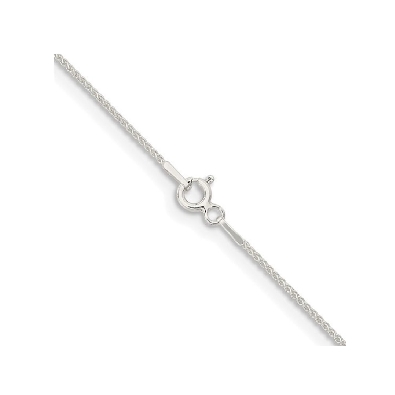 Sterling Silver 
Spiga Chain 
1mm
Rhodium Plated
20    