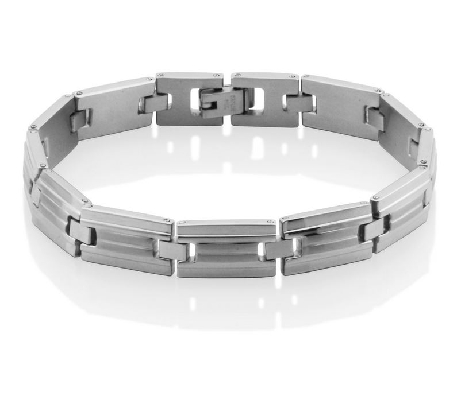 Steelx 
Men s High Polished Link Bracelet
8.25    