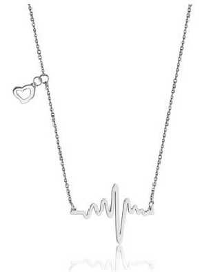 Steelx Heartbeat Necklace  