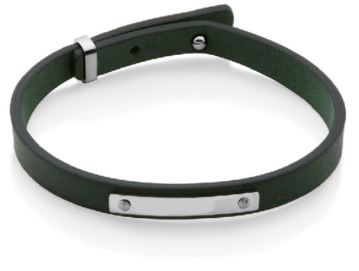 STEELX
Army Green Leather
Adjustable Bracelet 8.5    