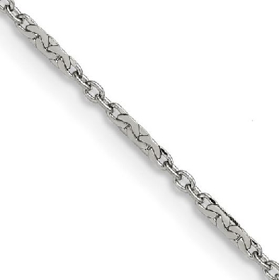 Stainless Steel 
Polished Fancy Link Chain
1.8mm 
18    