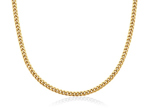 STEELX
Cuban Chain /Gold IP
Necklace
3.5mm
22      