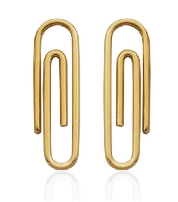 STEELX
Paper Clip Earrings
IP Gold  
