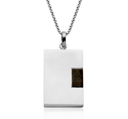 STEELX
Rectangle Dog Tag Necklace
Two-tone
30x20mm  