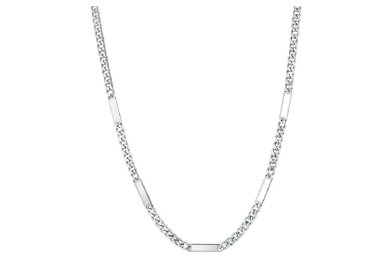 ITALGEM STEEL
Steel Curb Chain
4-Plate Necklace
4.6mm
22    