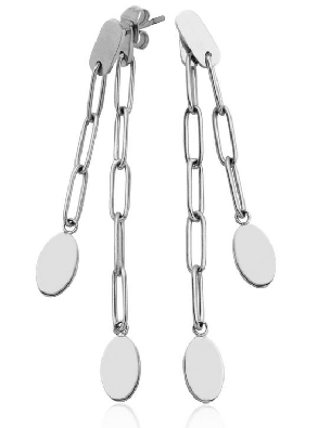 STEELX
2-in-1 Post Earrings
3x10mm High Polish Link  