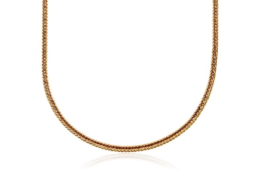 STEELX
Square Chain Necklace
Gold IP
4mm
16  +2    