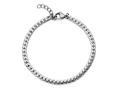 STEELX
Tight Curb Chain Anklet
3.5mm
9  +1.5    