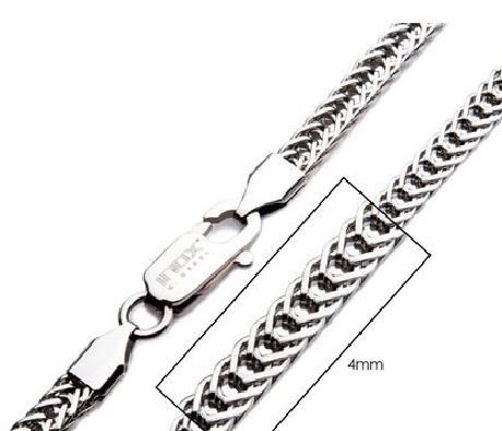 INOX™ Steel
Foxtail Chain
4mm 
26    