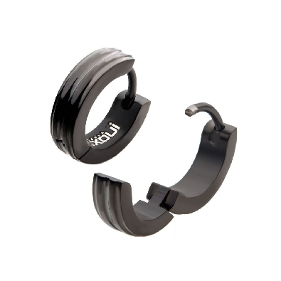 INOX™ Steel
4mm Huggies
Black IP  