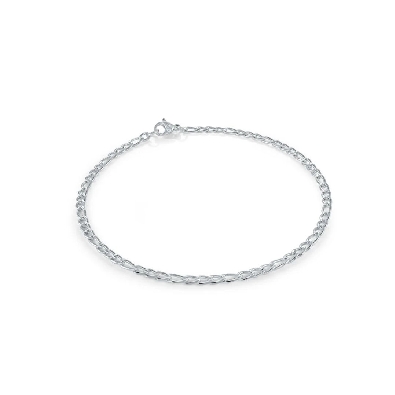 ITALGEM STEEL
3mm Figaro Chain Anklet
9    